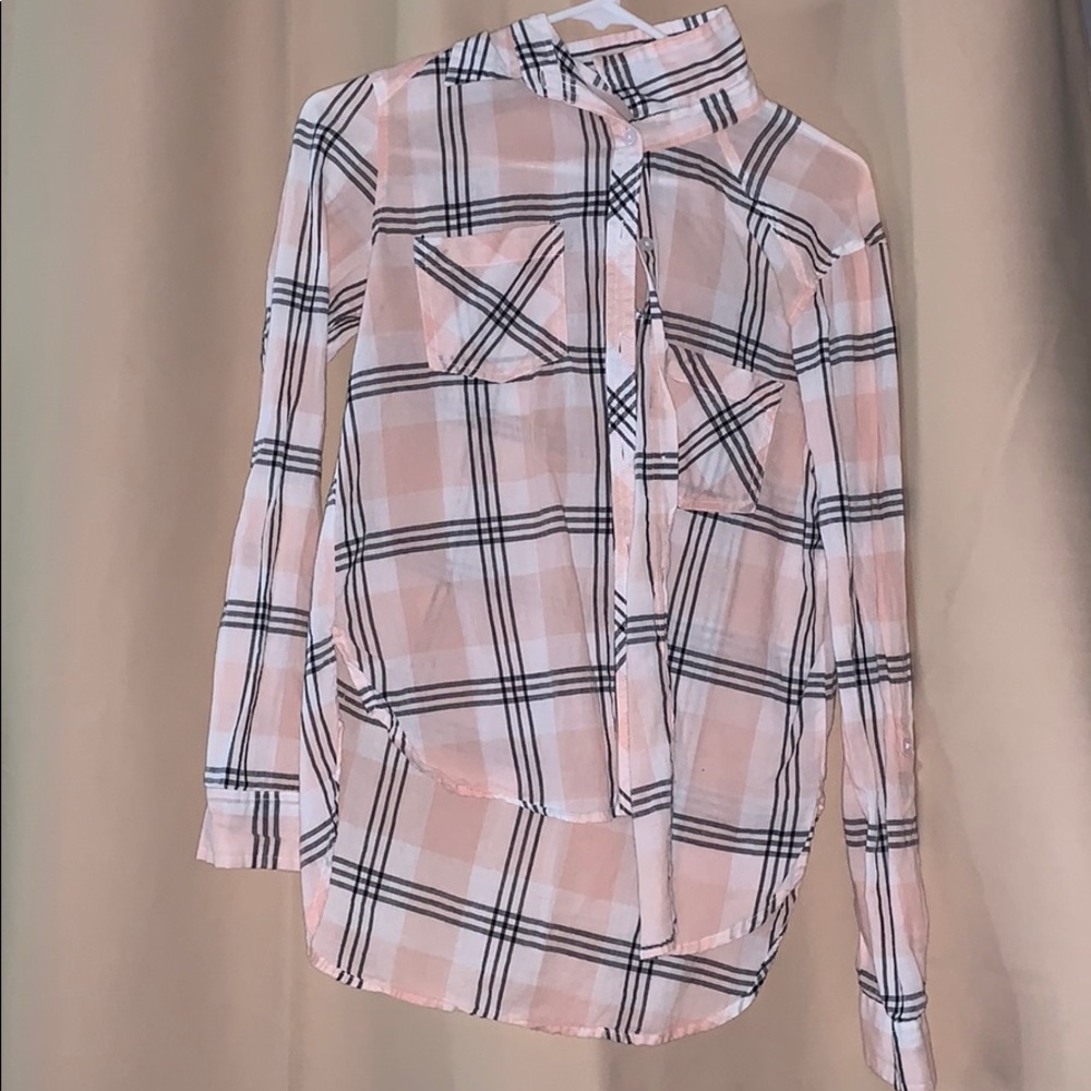 Daytrip Plaid Button Up
